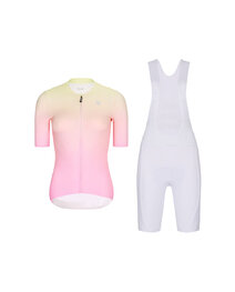 RIVANELLE maillot corto y pantalón corto - ELEVATE - blanco/rosa/multicolor